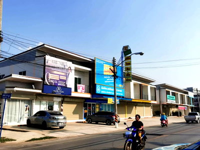 อาคารพาณิชย์ เมืองแพร่ แพร่ : ขายด่วน อาคารพาณิชย์2ชั้นใหม่เอี่ยม ทำเลทองระดับ AAA หน้ารพ.แพร่ 