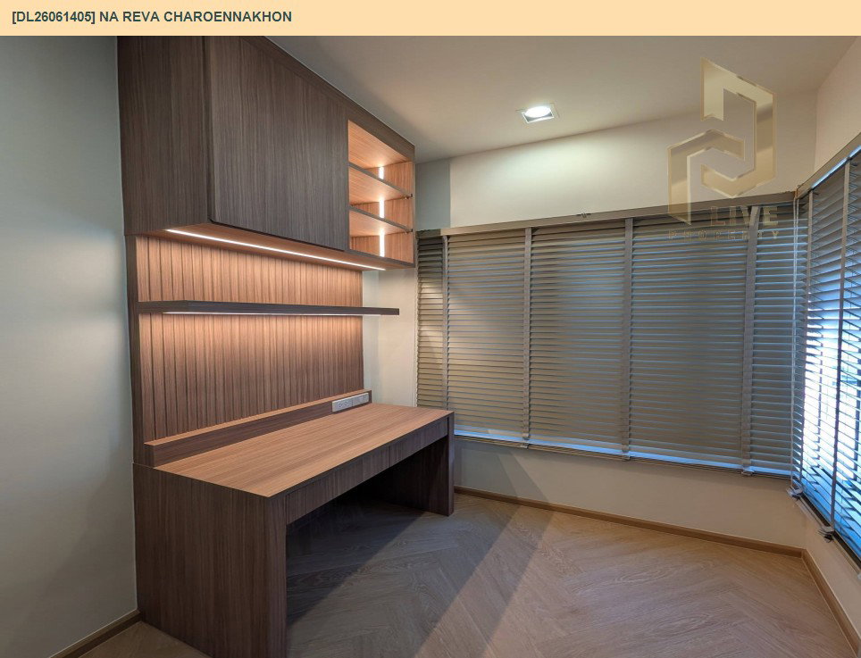 รูป DL26061405 ขายคอนโด ณ รีวา เจริญนคร (Na Reva Charoennakhon) ใกล้ - พร้อมเข้าอยู่ โทรด่วน 0653619502 LineID @952jdxxk - รูปที่ 5/8