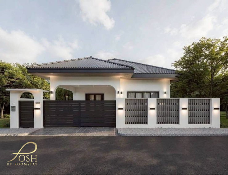 ขายบ้านเดี่ยว : บ้านเดี่ยวชั้นเดียวรีโนเวทใหม่ เมืองถลาง ห่างจากสนามบินประมาณ 10 นาที พื้นที่ 50 ตารางวา 3ห้องนอน หมู่บ้านการ์เด้นเพลส ถลาง Garden Place