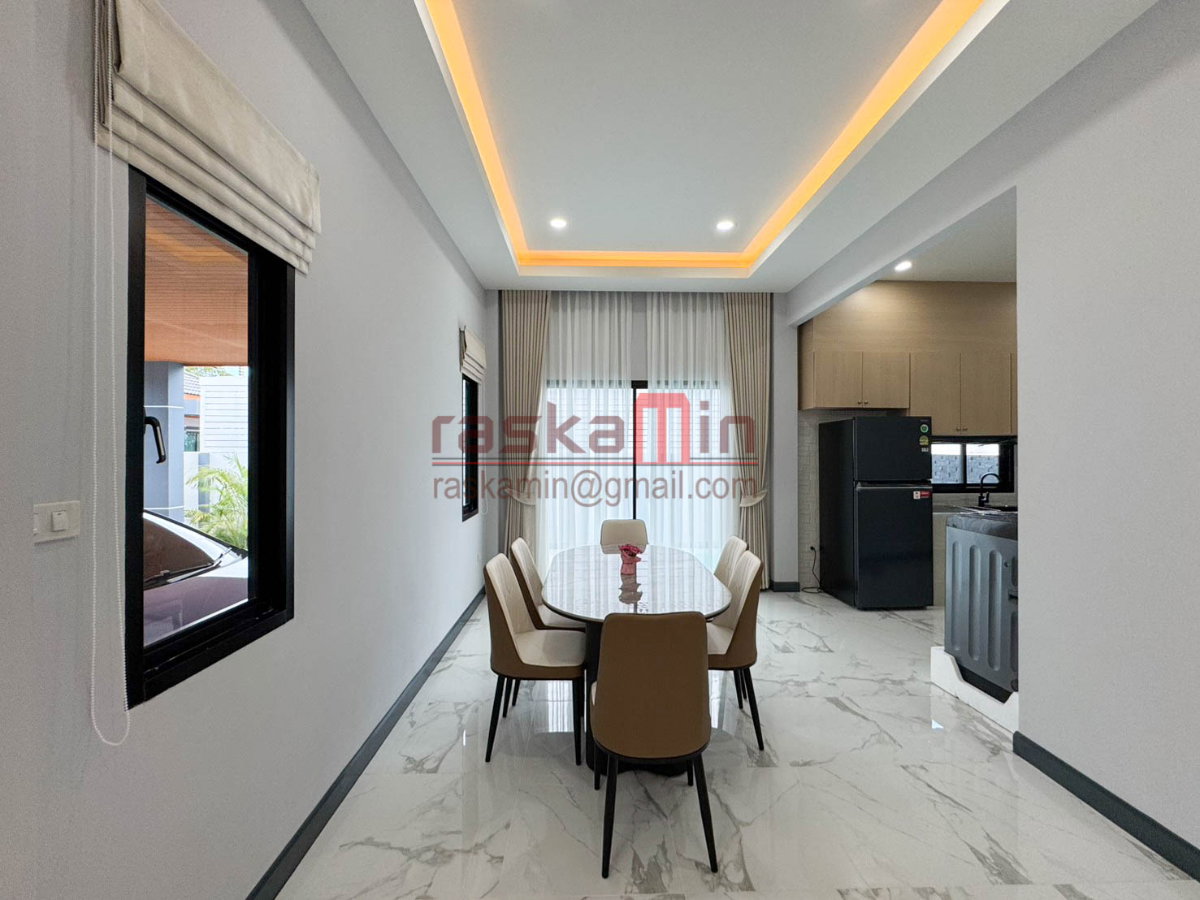 รูป 🏡 บ้านพูลวิลล่าใหม่ให้เช่า พร้อมสระว่ายน้ำ 3 ห้องนอน | พัทยา | 47,000 บาท/เดือน - รูปที่ 10/23