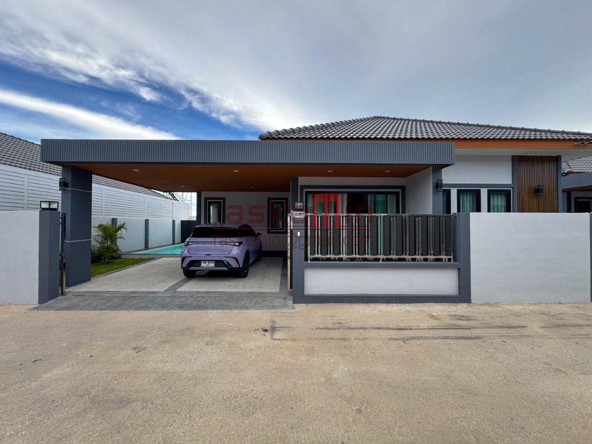 รูป 🏡 บ้านพูลวิลล่าใหม่ให้เช่า พร้อมสระว่ายน้ำ 3 ห้องนอน | พัทยา | 47,000 บาท/เดือน - รูปที่ 3/23
