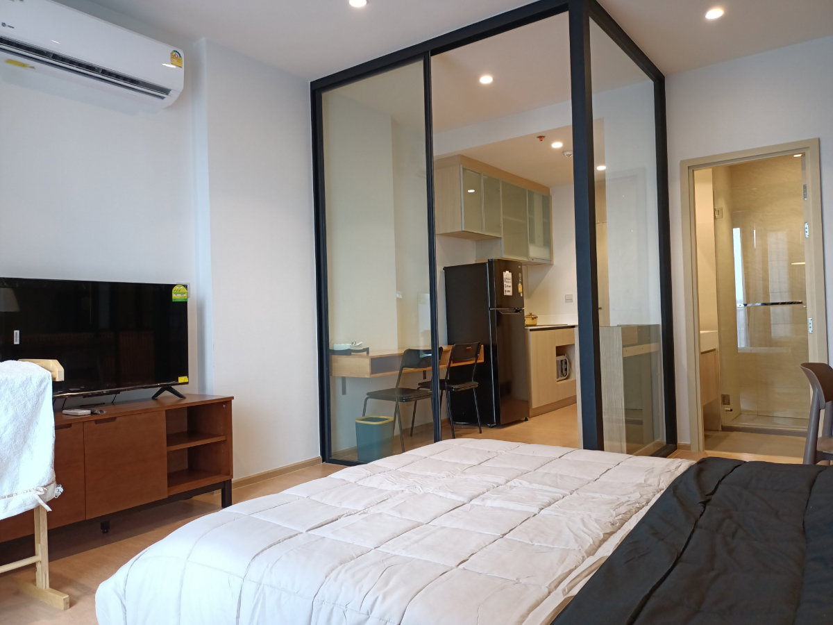 รูป Condo for rent Maru Ekkamai 2, pets allowed, near BTS Ekkamai, beautiful room, ready to move in - รูปที่ 4/11