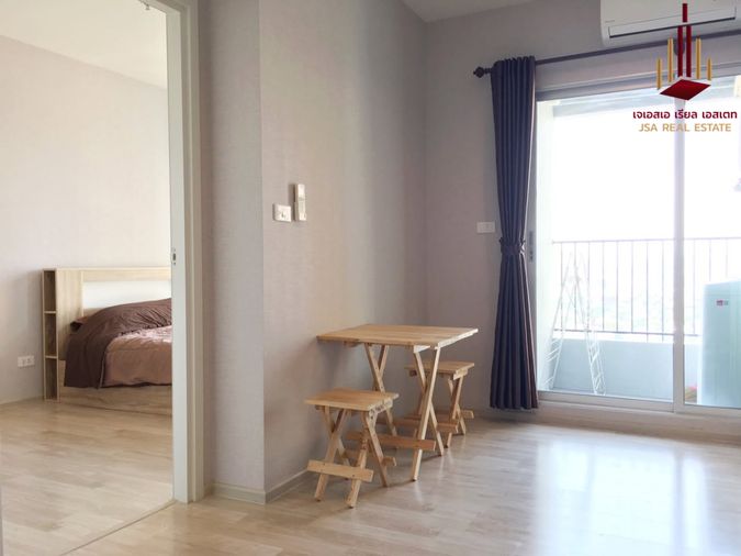 1-bed condo for rent, 27 sqm, Plum Condo Rama 2