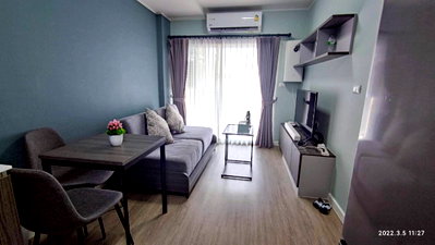 คอนโดให้เช่า : ดี คอนโด ริน ข้างเซ็นทรัลเฟสติวัล​เชียงใหม่​ ราคา 12,000 บาท  วิวสระ 🏊