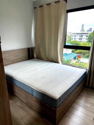 คอนโดให้เช่า : (ว่าง1กรกฏาคม ต่อรองได้)ให้เช่าPlum Condo Sukhumvit97/1 - 1นอน 30ตรม. ชั้น5 - Line:@hac55