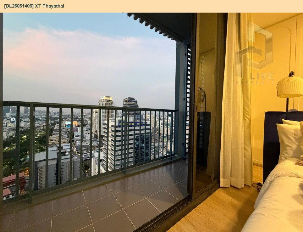 รูป DL26061406 ให้เช่าคอนโด เอ็กซ์ที พญาไท (XT PHAYATHAI) ใกล้ BTS พญาไท พร้อมเข้าอยู่ โทรด่วน 0614453194 LineID @952jdxxk - รูปที่ 7/13
