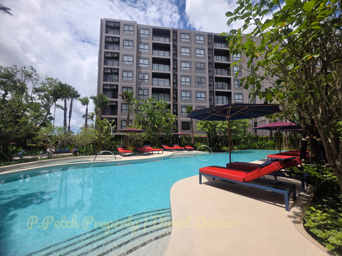 รูป ให้เช่า THE BASE Cherngtalay Phuket | 1 ห้องนอน 30 ตร.ม. | Fully Furnished พร้อมเข้าอยู่ - รูปที่ 12/30