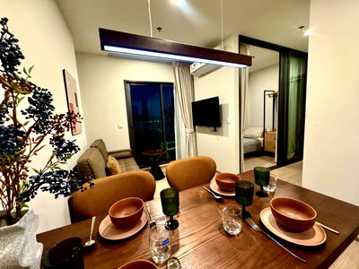 Condos for rent : 🏙️ Beautifully decorated 2-bedroom unit, ready to move in – right in the heart of Rama 4! ✨ For Rent: Aspire Sukhumvit Rama 4