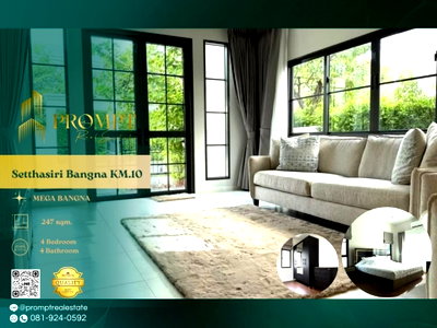Houses for rent Bangna - Trat  : ST14025 - Setthasiri Bangna KM.10 : MegaBangna 