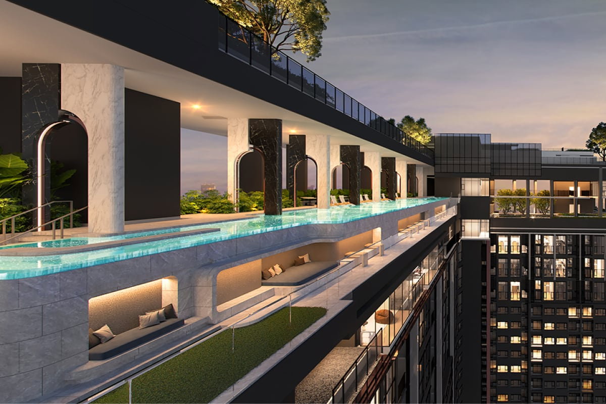 รูป 𝗖𝗼𝗻𝗱𝗼 𝗳𝗼𝗿 𝗥𝗲𝗻𝘁 | Life Rama 4 Asoke คอนโด High-Rise ใกล้วันแบงค้อก - รูปที่ 3/11