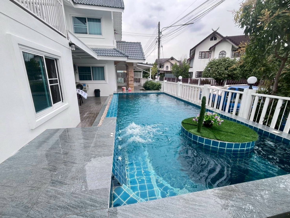 รูป  ให้เช่า Pool Villa บ้านแฝดสองชั้นตีทะลุกัน พร้อมสระว่ายน้ำส่วนตัว บรรยากาศเงียบสงบ   #A7-V0079 - รูปที่ 3/33