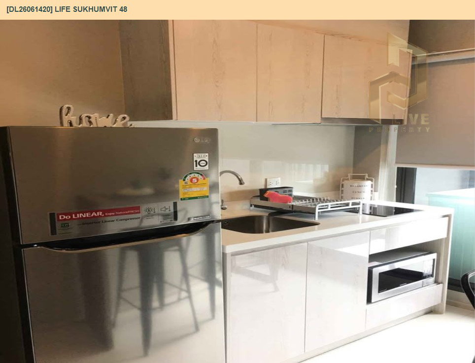 รูป DL26061420 ให้เช่าคอนโด ไลฟ์ สุขุมวิท 48 (Life Sukhumvit 48) ใกล้ BTS พระโขนง พร้อมเข้าอยู่ โทรด่วน 0614453194 LineID @952jdxxk - รูปที่ 11/18