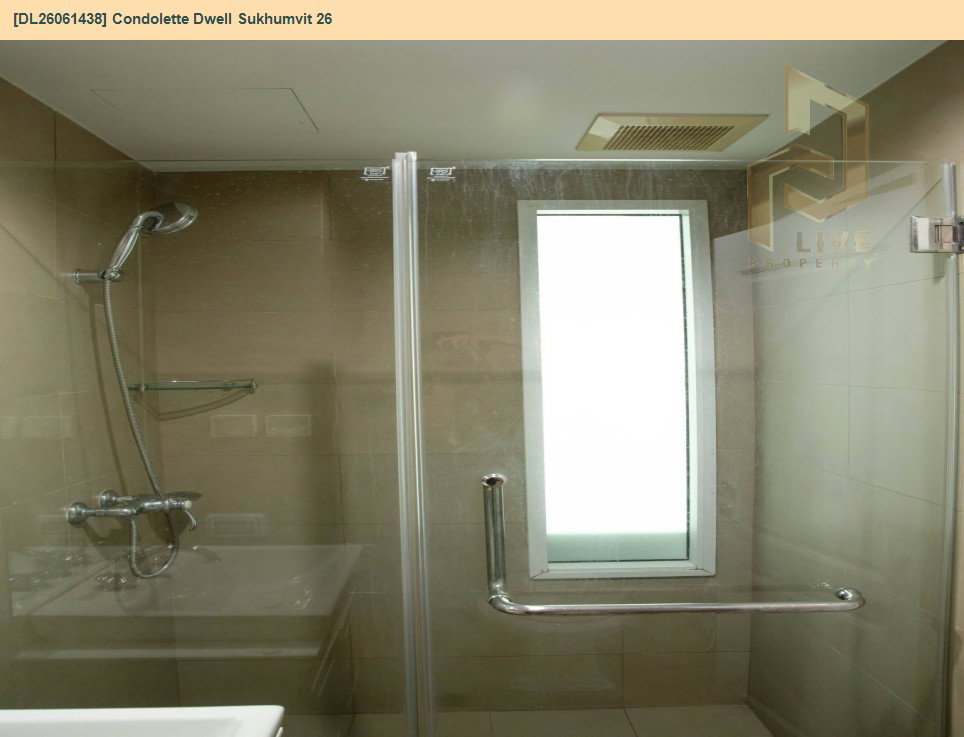 รูป DL26061438 ให้เช่าคอนโด คอนโดเลต ดเวล สุขุมวิท 26 (Condolette Dwell Sukhumvit 26) ใกล้ BTS ทองหล่อ พร้อมเข้าอยู่ โทรด่วน 0638692663 LineID @952jdxxk - รูปที่ 7/7
