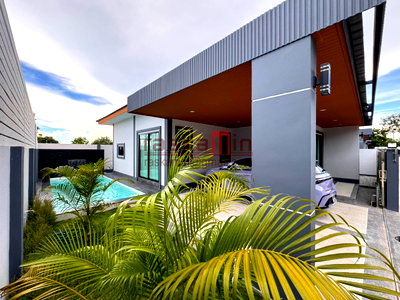 Houses for rent Chonburi : 🏡 Brand New 3-Bedroom Pool Villa with Private Pool | For Rent | Pattaya | 47,000 THB/Month