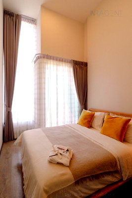 Condos for rent : 🚩 For Rent Condo SOHO BANGKOK RATCHADA Building 1, Floor 18,Duplex 2 bed room, Room size 48.00 sqm