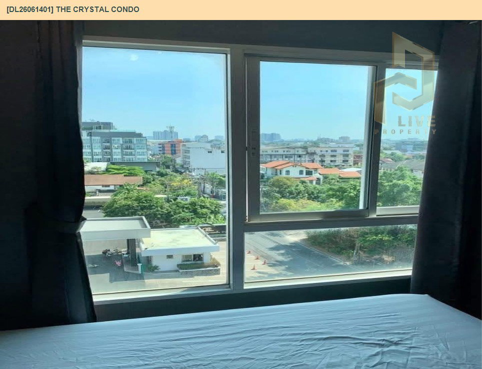 รูป DL26061401 ให้เช่าคอนโด เดอะ คริสตัล คอนโด (The Crystal Condo) ใกล้ - พร้อมเข้าอยู่ โทรด่วน 0653619502 LineID @952jdxxk - รูปที่ 10/11