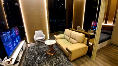คอนโดให้เช่า : 🎉Special room!🎉 ให้เช่าคอนโด ไนท์บริดจ์ สเปซ รัชโยธิน อาคาร 1 ชั้น 16 Duplex ขนาด 45.00 ตรม ใกล้ Avenue รัชโยธิน