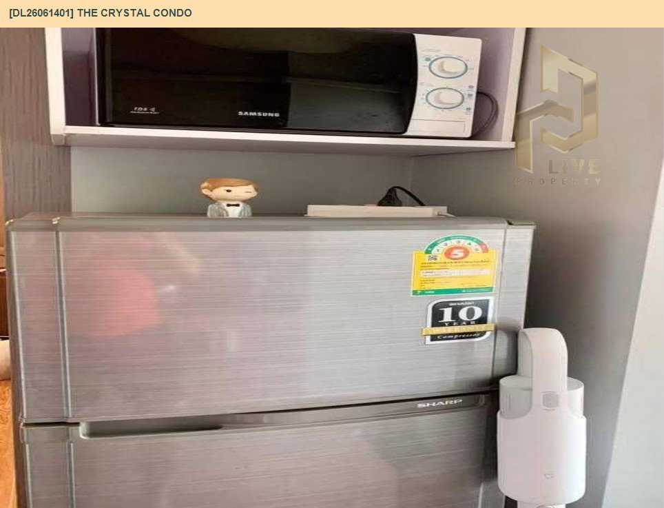รูป DL26061401 ให้เช่าคอนโด เดอะ คริสตัล คอนโด (The Crystal Condo) ใกล้ - พร้อมเข้าอยู่ โทรด่วน 0653619502 LineID @952jdxxk - รูปที่ 11/11