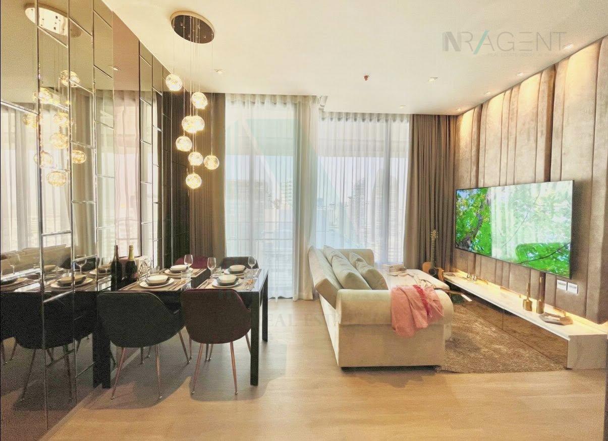 รูป 🚩 ให้เช่าคอนโด ดิ เอส อโศก อาคาร 1 ชั้น 32 1 ห้องนอน ขนาด 53.00 ตรม ใกล้ โรงเรียนวัฒนาวิทยาลัย - รูปที่ 7/8