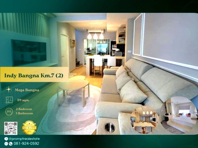 บ้านเดี่ยวให้เช่า : IJ04356 - Indy Bangna Km.7 (2) : MegaBangna
