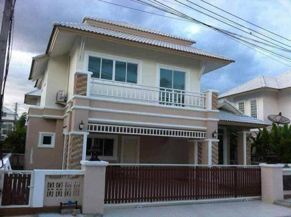 รูป ให้เช่าบ้านเดี่ยว 2 ชั้น   โครงการ ซิตีโฮม 4  สันกำแพง ที่ดิน 60  ตรว. 3 ห้องนอน  - รูปที่ 1/8