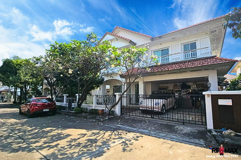 House for sale: Alisha 3, single house on Rama 2, Phutthabucha 36, 69.8 sq. wah, good location, cheap price, only 7.59 Mb.