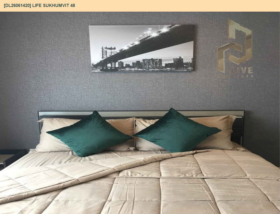 รูป DL26061420 ให้เช่าคอนโด ไลฟ์ สุขุมวิท 48 (Life Sukhumvit 48) ใกล้ BTS พระโขนง พร้อมเข้าอยู่ โทรด่วน 0614453194 LineID @952jdxxk - รูปที่ 5/18