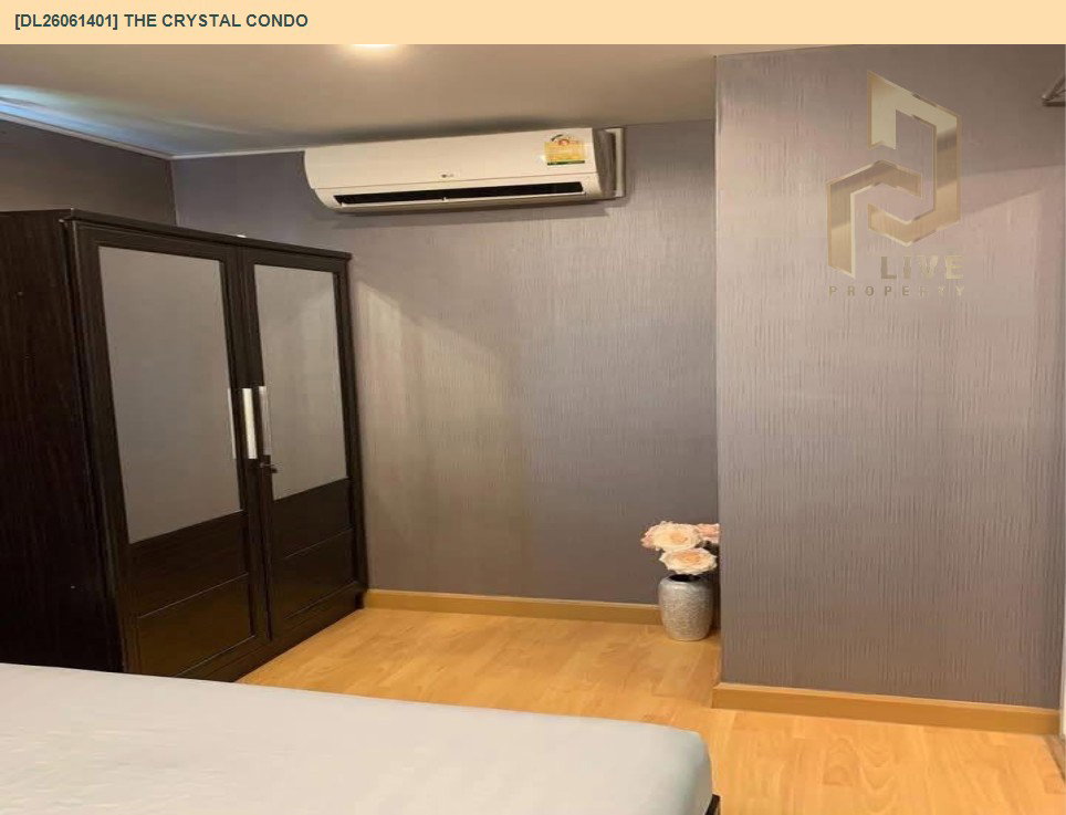 รูป DL26061401 ให้เช่าคอนโด เดอะ คริสตัล คอนโด (The Crystal Condo) ใกล้ - พร้อมเข้าอยู่ โทรด่วน 0653619502 LineID @952jdxxk - รูปที่ 8/11