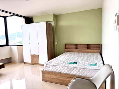 Condos for rent 700 Year Sports Arena Chiang Mai : For Rent: Taweepol Condo near Chiang Mai University, Jed Yod, 12th Floor, 60 sq m, 2 Bedrooms