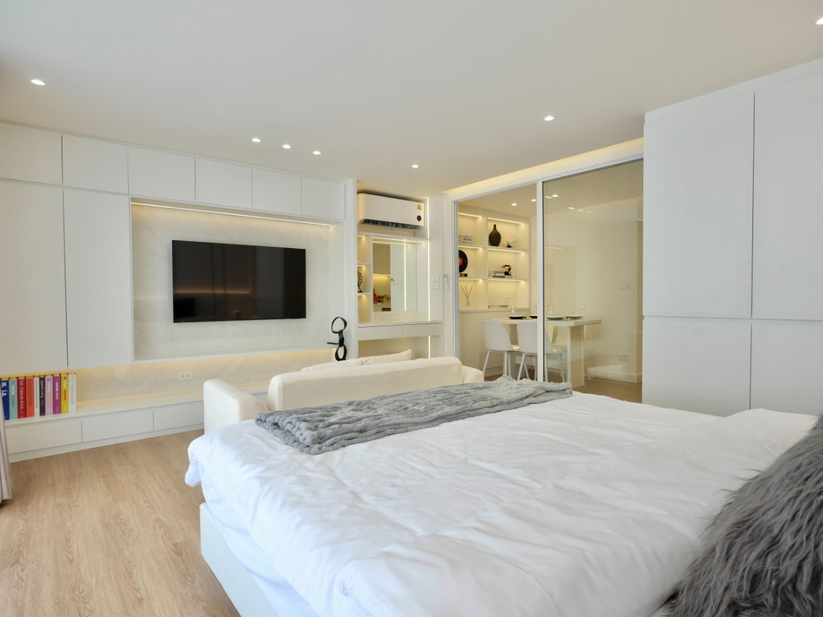 รูป ขายคอนโด JC Hill เจ็ดยอด ห้องรีโนเวทใหม่ ใกล้ มช. ขนาดใหญ่ 42 ตร.ม. พร้อม Built-in Premium และเครื่องใช้ไฟฟ้าใหม่ทั้งชุด ทำเลศักยภาพ SS-143 - รูปที่ 5/16
