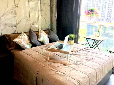 Condos for rent : 🎉 For Rent Condo THE LINE ASOKE - RATCHADA Building 1, Floor 9,1 bed room, Room size 34.00 sqm
