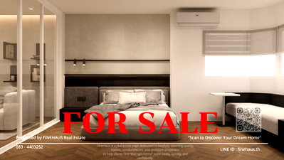 Condos for sale 700 Year Sports Arena Chiang Mai : For Sale Hillside 2 |Nimman A beautifully renovated high-floor condominium with a modern homey design, Ideal for living, investment, or Airbnb. SS-142
