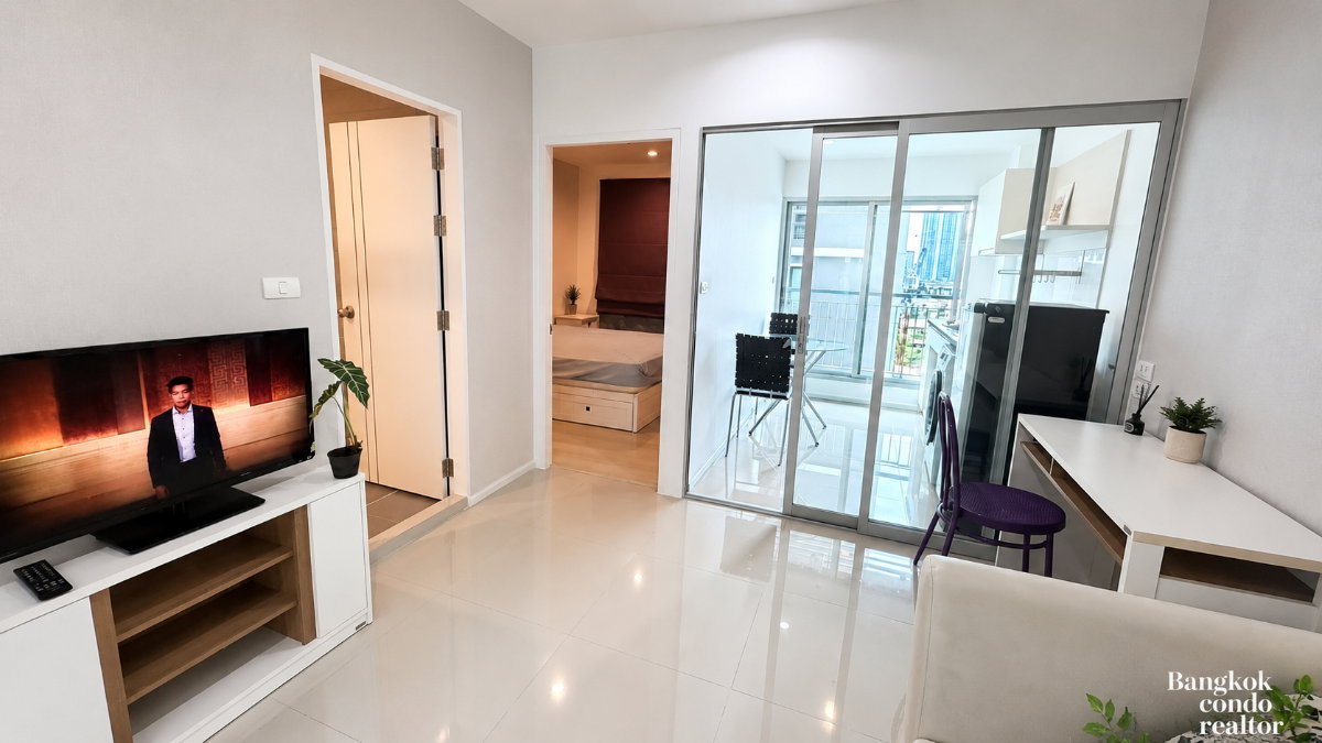 picture 🍀🍀 Modern Room 💙 For Rent 📍 Aspire Sukhumvit 48 ✨ 📲 Line: @rent2022 🚆 Near BTS Phra Khanong🔖A11478 - 4/7