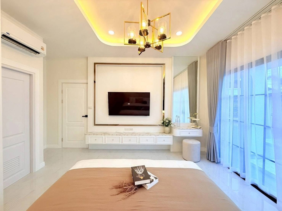 รูป ขายบ้านพูลวิลล่าหลังใหญ่ ม.พัทยาทรอปิคอล2 บางละมุง - รูปที่ 2/12