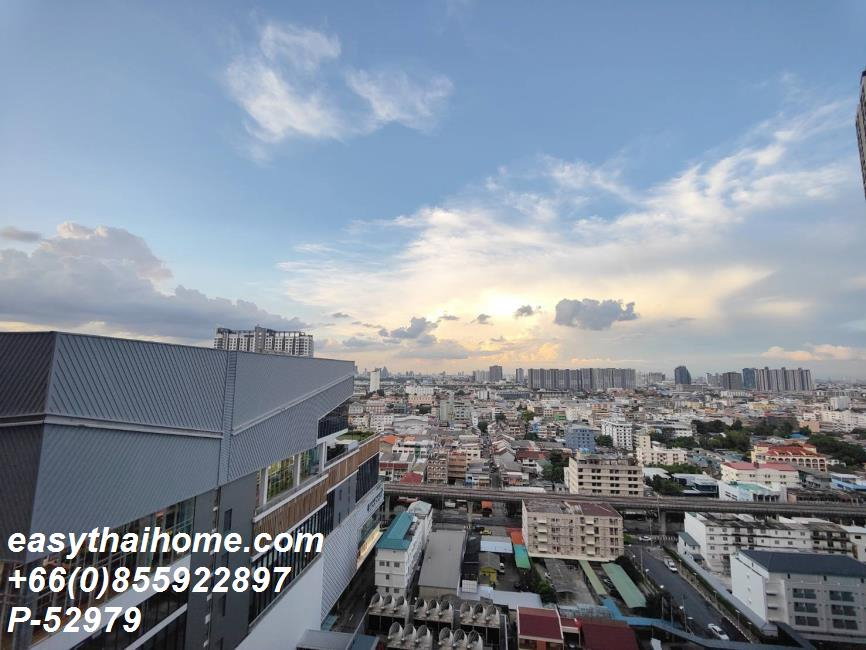 รูป P-52979 | ปล่อยเช่า เดอะ ทรี บางโพ สเตชั่น🔥✨ คอนโดสตูดิโอ ชั้นสูง วิวเมืองสวย เฟอร์ครบ พร้อมเครื่องซักผ้า ใกล้ MRT บางโพ พร้อมเข้าอยู่! ✨ - รูปที่ 8/13