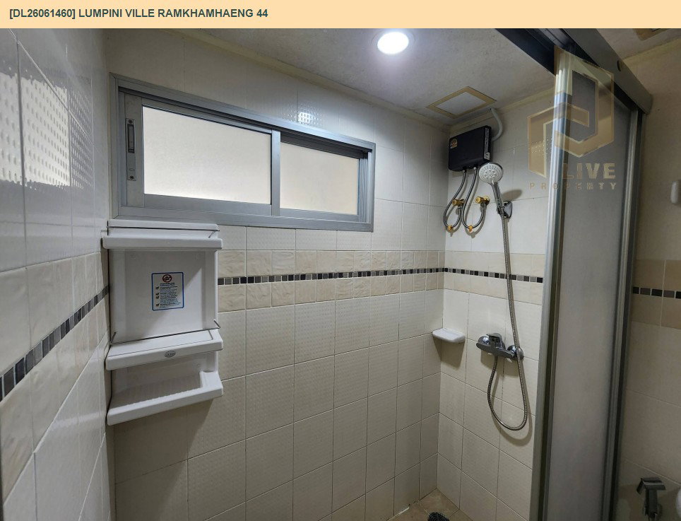 รูป DL26061460 ให้เช่าคอนโด ลุมพินี วิลล์ รามคำแหง 44 (Lumpini Ville Ramkhamhaeng 44) ใกล้ - พร้อมเข้าอยู่ โทรด่วน 0653619502 LineID @952jdxxk - รูปที่ 7/7