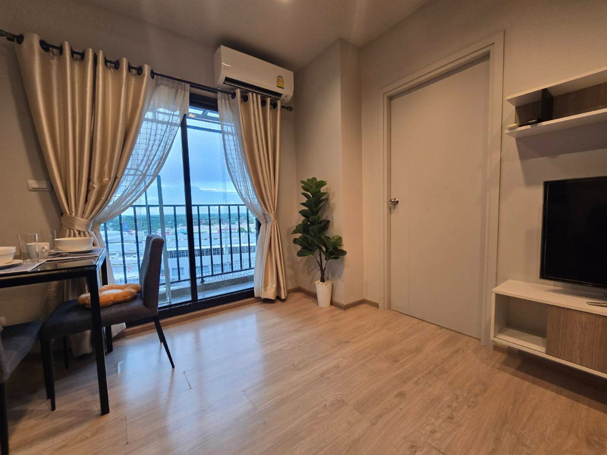 รูป ห้องว่างให้เช่า คอนโด Escent Rayong 1 วิวเซ็นทรัล ขนาดห้อง 32 ตรม. มีเครื่องซักผ้า - รูปที่ 4/14