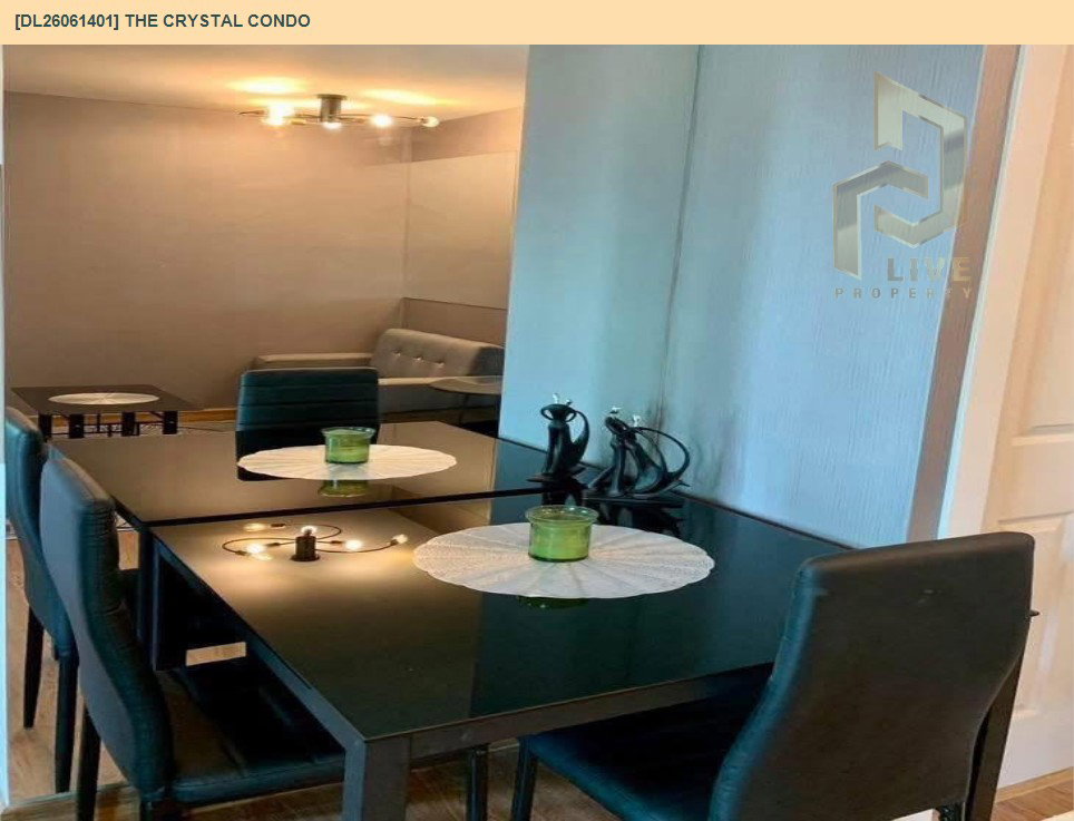 รูป DL26061401 ให้เช่าคอนโด เดอะ คริสตัล คอนโด (The Crystal Condo) ใกล้ - พร้อมเข้าอยู่ โทรด่วน 0653619502 LineID @952jdxxk - รูปที่ 5/11