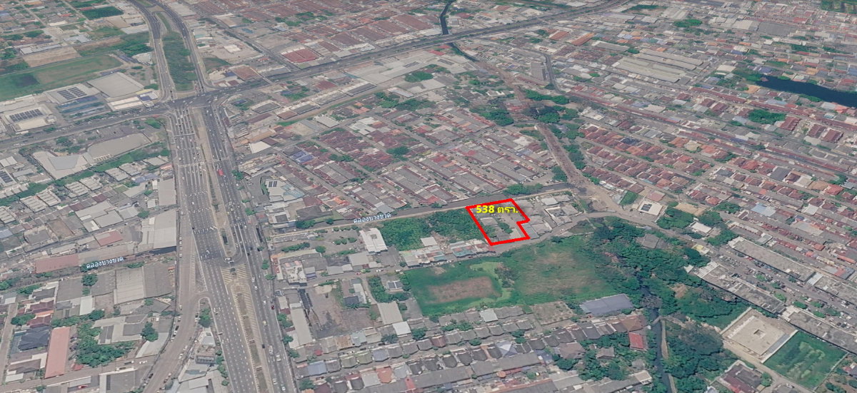 รูป ขายที่ดินพร้อมบ้านถนนเกษตร-นวมินทร์ (ประเสริฐมนูกิจ 40) พื้นที่ 538 ตรว.ขาย 66,000/ตารางวา ใกล้รถไฟฟ้าสายสีน้ำตาล ใกล้เลียบทางด่วน เอกมัยรามอินทรา  - รูปที่ 5/5