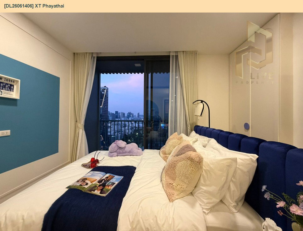 รูป DL26061406 ให้เช่าคอนโด เอ็กซ์ที พญาไท (XT PHAYATHAI) ใกล้ BTS พญาไท พร้อมเข้าอยู่ โทรด่วน 0614453194 LineID @952jdxxk - รูปที่ 6/13