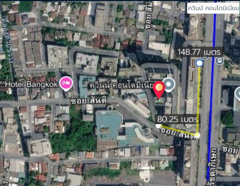 รูป [ขาย] คอนโดหรูห้องกว้าง ใจกลางรัชดา — Quinn Ratchada 17 ใกล้ MRT สุทธิสาร เพียง 230 เมตร! - รูปที่ 13/13