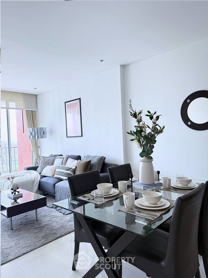 picture 2-BR Condo Fullerton Sukhumvit, High-Floor 25th, 400m to BTS Ekkamai (ID 2742230) - 1/6