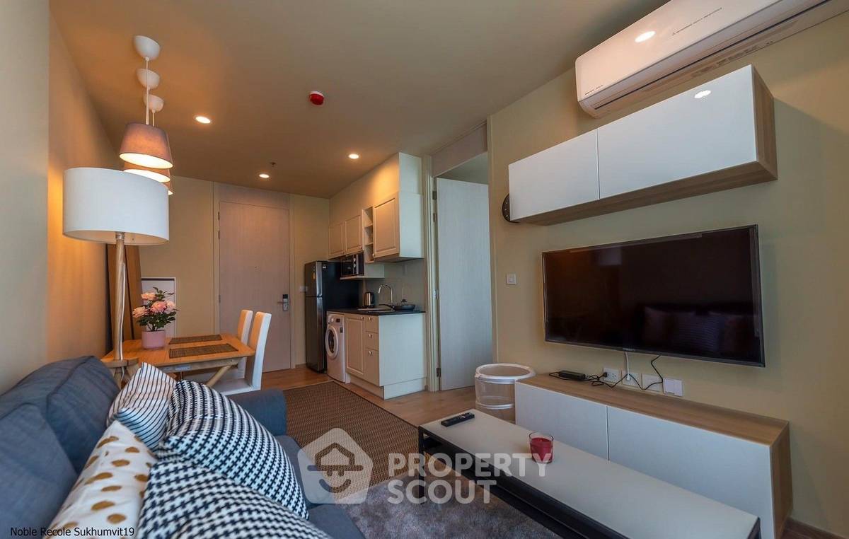 รูป คอนโด 1 ห้องนอน 35 ตร.ม. ให้เช่า โนเบิล รีโคล สุขุมวิท 19 ใกล้ MRT สุขุมวิท 400 ม. (ID 2313002) - รูปที่ 3/6