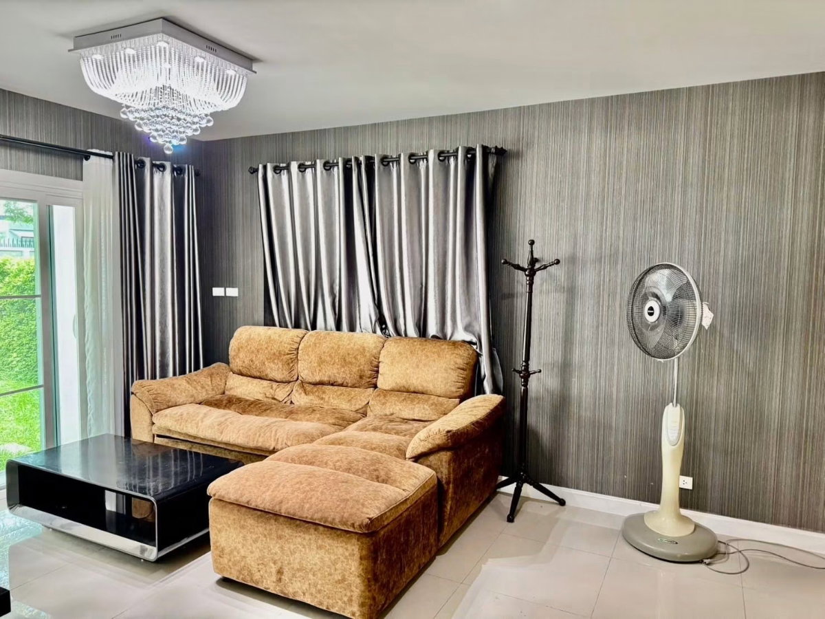 รูป 🏡 บ้านให้เช่า บ้านเดี่ยว 2 ชั้น พร้อมเฟอร์นิเจอร์ ตกแต่งครบ ในโครงการคุณภาพ ใกล้สนามบินเชียงใหม่ โซนแม่เหียะ บรรยากาศเงียบสงบ สิ่งแวดล้อมดี - รูปที่ 3/18