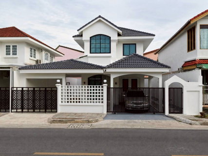❄ บ้านเดี่ยว​ที่จอดรถเยอะ​ ใกล้BTSสะพาน​ใหม่​❄ ✅ม.ชลลดา​ สายไหม​-วัดเกาะ✅