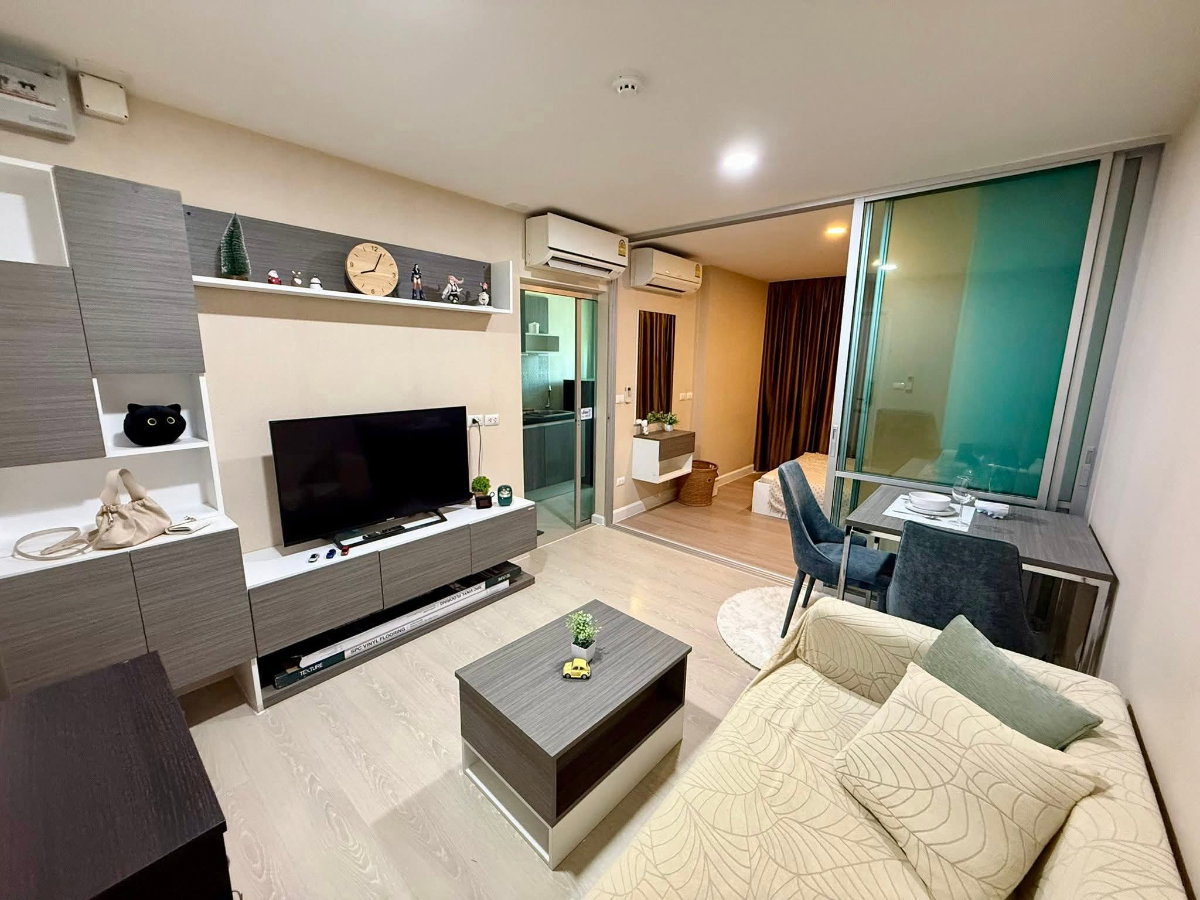 รูป The Cube นวมินทร์–รามอินทรา | 1 ห้องนอน 28 ตร.ม. ใกล้ MRT คู้บอน | เครื่องใช้ไฟฟ้าครบ | เพียง 8,500 บาท/เดือน - รูปที่ 3/3