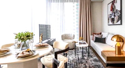 Condos for rent : 2-BR Condo At Celes Asoke, 50m To MRT Sukhumvit 📍 (ID 3041685)