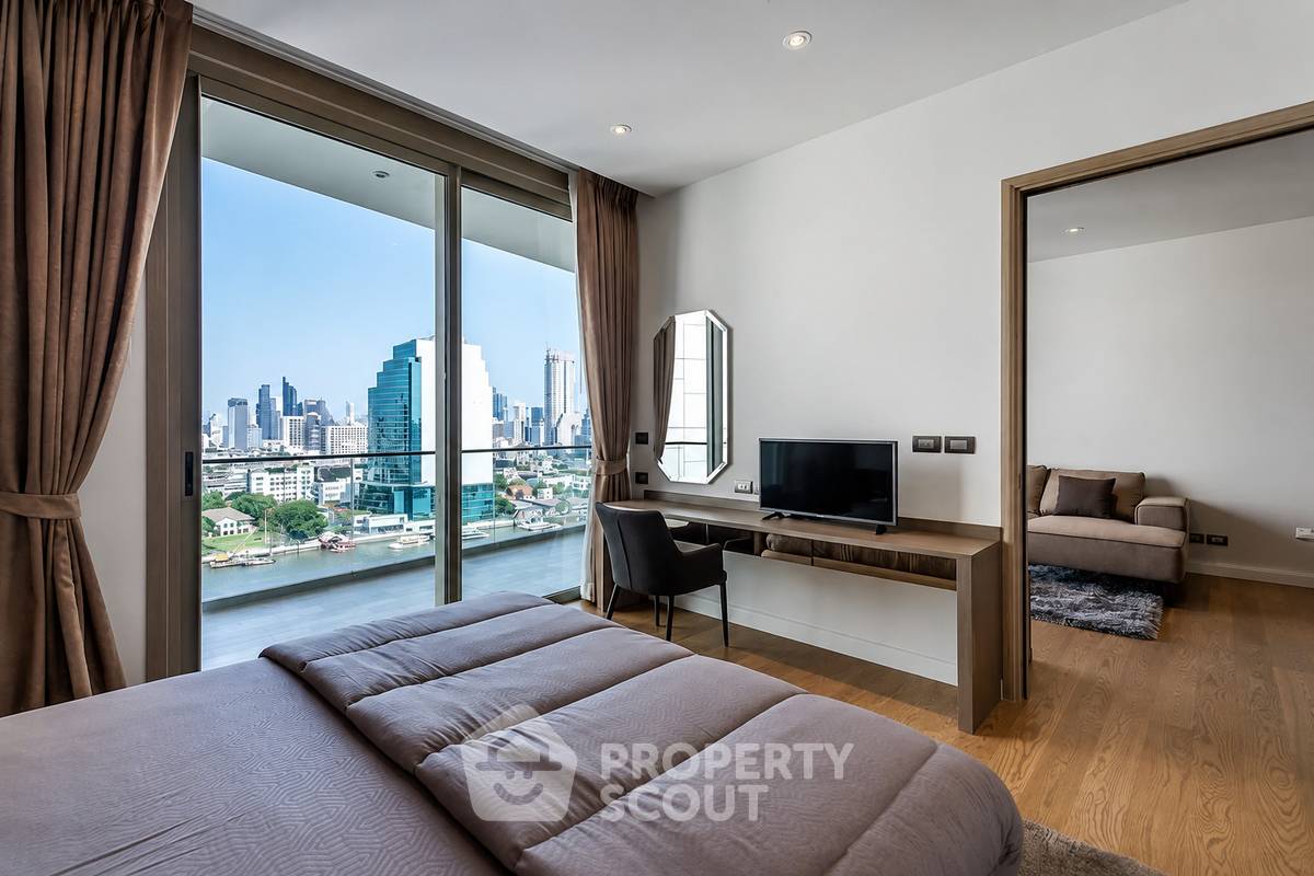 รูป คอนโด 2 ห้องนอน 120 ตร.ม. ชั้น 15 | Magnolias Waterfront Residences ใกล้ BTS สะพานตากสิน (ID 3041961) - รูปที่ 12/16