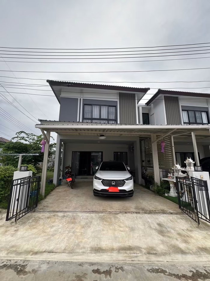 รูป 🏡 ให้เช่าบ้าน บ้านแฝด พร้อมสวน ในโครงการคุณภาพ มีความปลอดภัยสูง ใกล้โรงเรียนนานาชาติ พร้อมเฟอร์นิเจอร์ครบ ทำเลดีมาก เดินทางสะดวก - รูปที่ 1/14