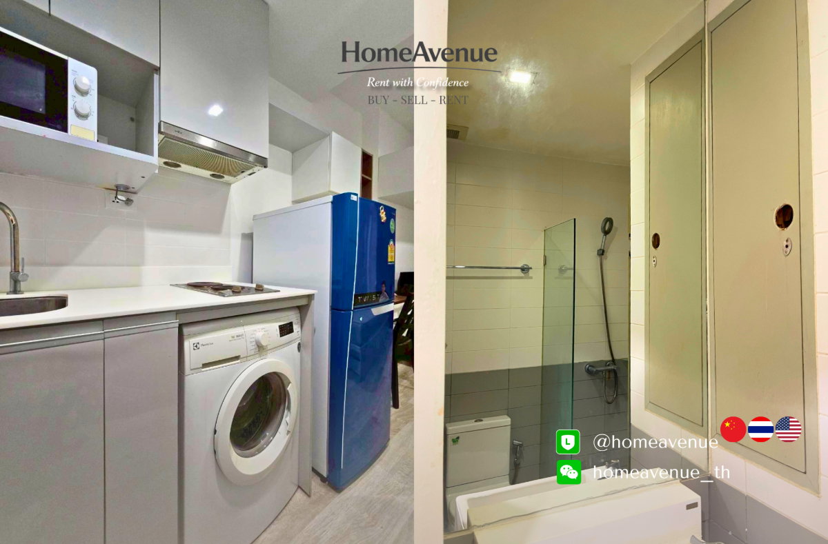 picture Highlight✨ 1 Bed (Studio) 🚇 Near MRT Rama 9💥📲 Line: @homeavenue ⭐HA-5058 - 4/4